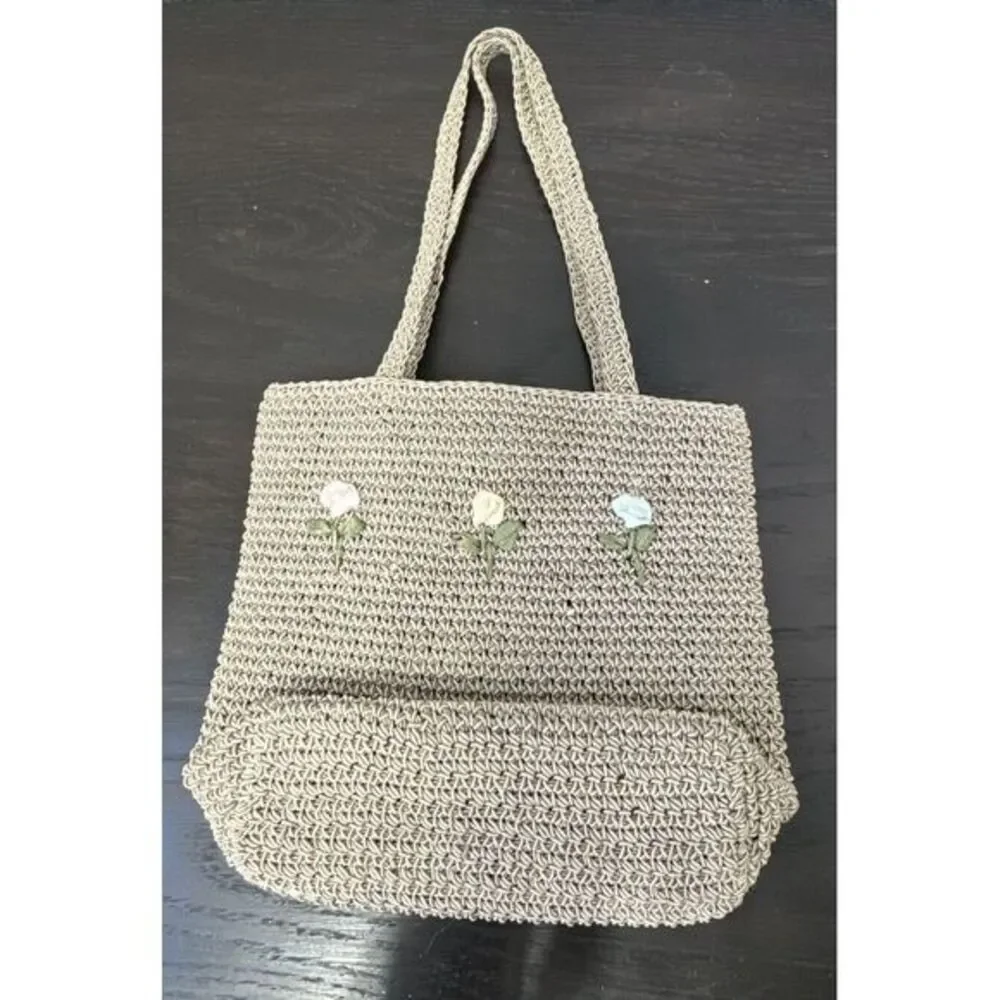 Little Girl's  Small Crochet Tote Bag‎